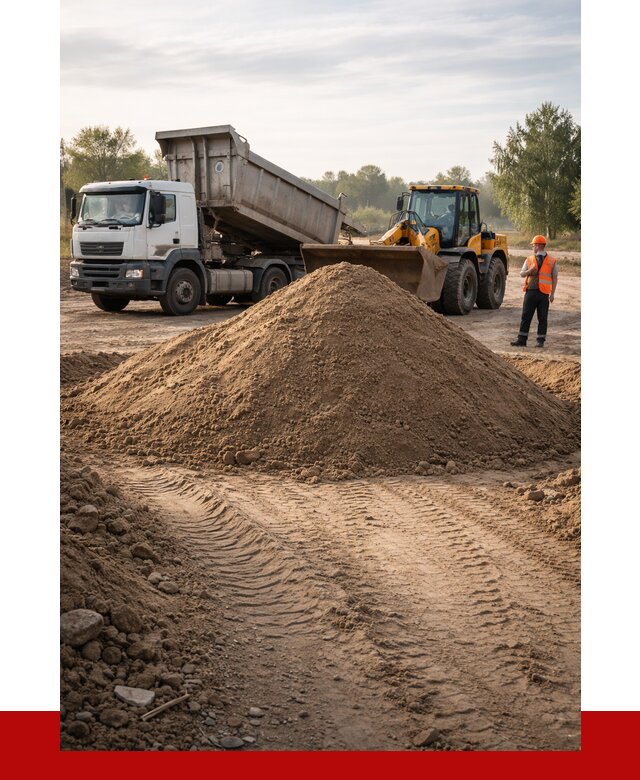 Купить песчаный грунт с доставкой в Североморске от 4493 р. | ПРОНЕРУДСвм