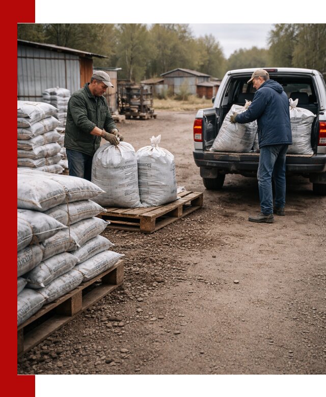 Купить конский навоз в мешках с доставкой в Североморске