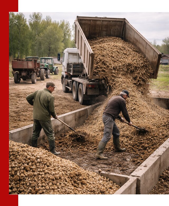 Куриный помет с доставкой в Североморске оптом и в розницу