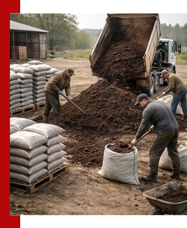 Доставка компоста оптом и в розницу в Североморске