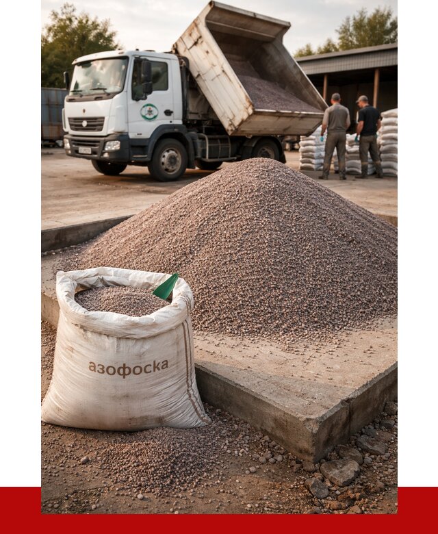 Купить азофоска в Североморске с доставкой от 1284 р. за куб | ПРОНЕРУДСвм