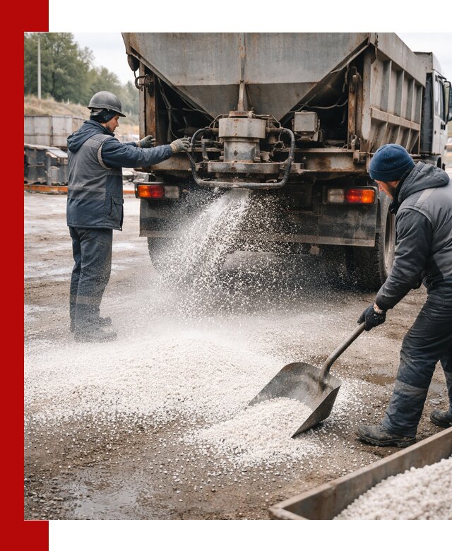 Доставка и продажа хлористого кальция в Североморске