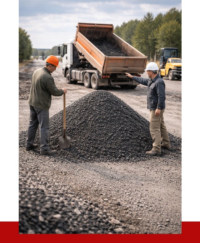 Купить асфальтовую крошку для дорог в Североморске от 4493 р. | ПРОНЕРУДСвм