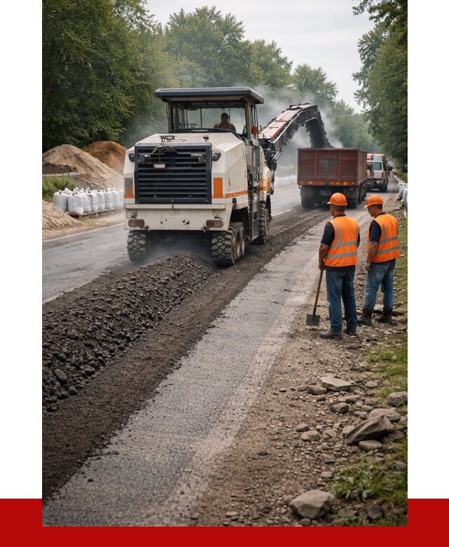 Фрезерованный асфальт в Североморске от 2353 р./куб. | ПРОНЕРУДСвм