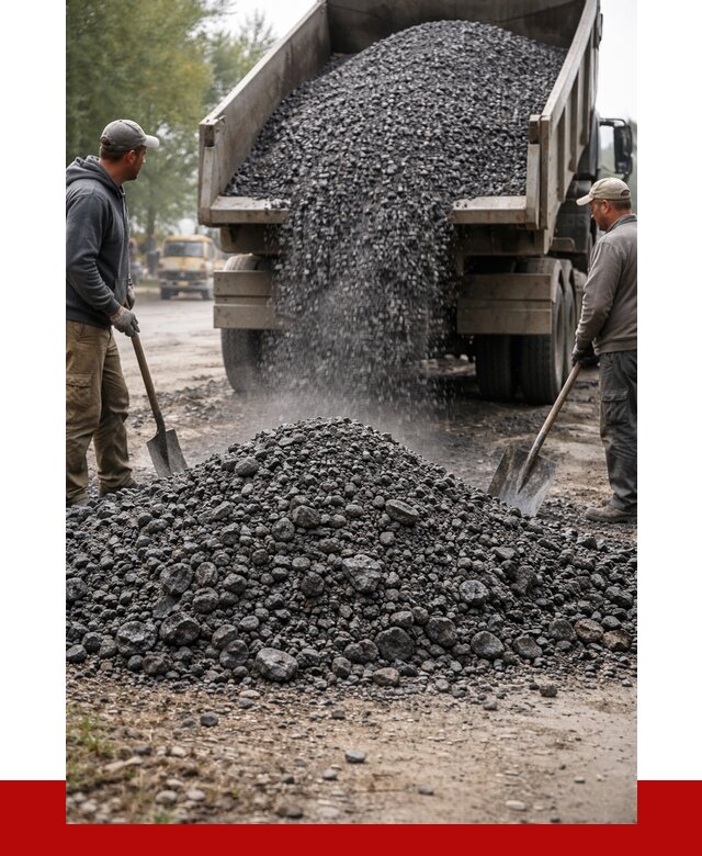 Дробленый асфальт в Североморске от 2995 р. с доставкой | ПРОНЕРУДСвм