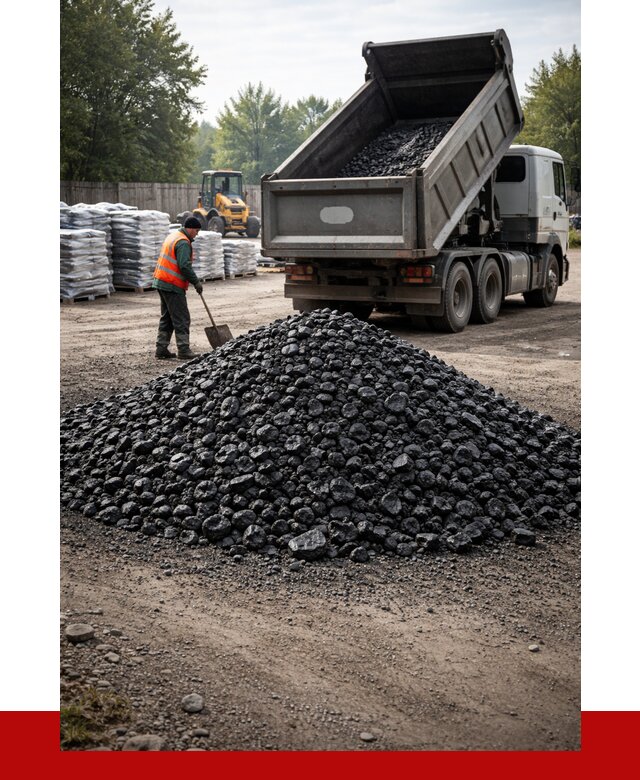 Купить уголь орех в Североморске с доставкой от 8023 р. | ПРОНЕРУДСвм