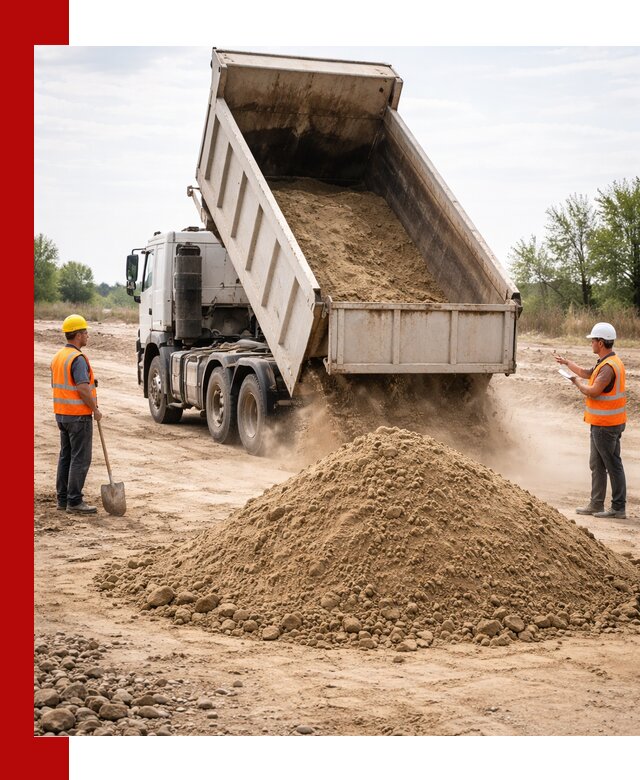 Доставка самосвалом 15 кубов в Североморске за город и по городу