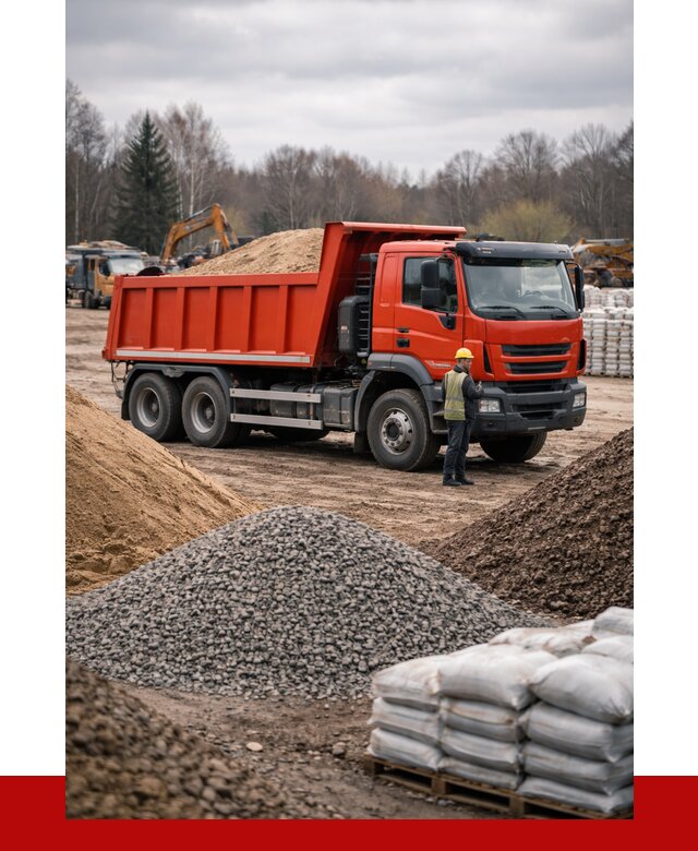 Доставка самосвалом 25 кубов в Североморске от 8023 р. | ПРОНЕРУДСвм