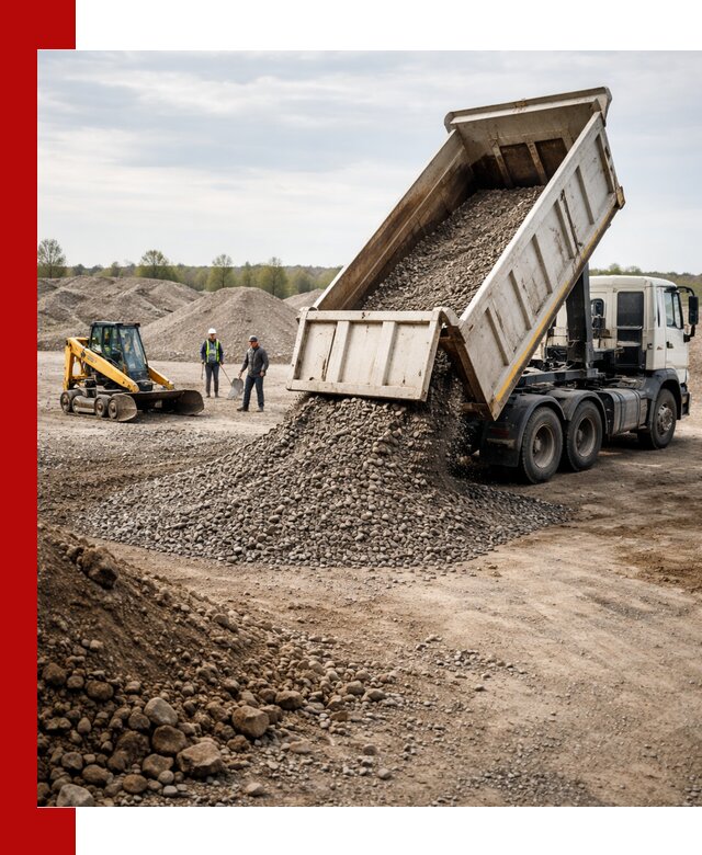 Доставка самосвалом 25 м³ в Североморске быстро и надежно