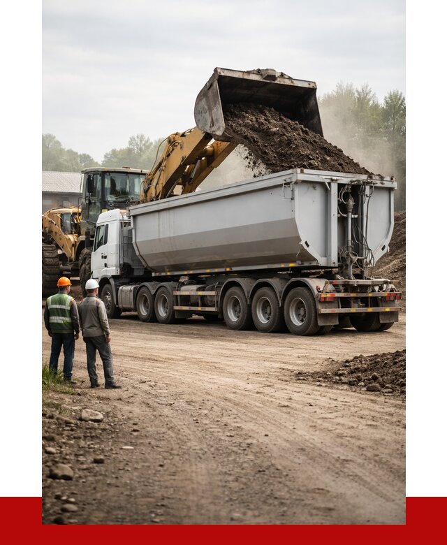 Аренда Тонар 40 тонн в Североморске от 6953 руб. в сутки | ПРОНЕРУДСвм