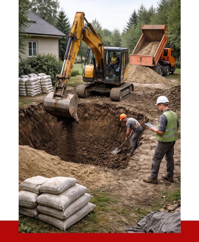 Рытье котлована в Североморске быстро от 4814 р. ПРОНЕРУДСвм