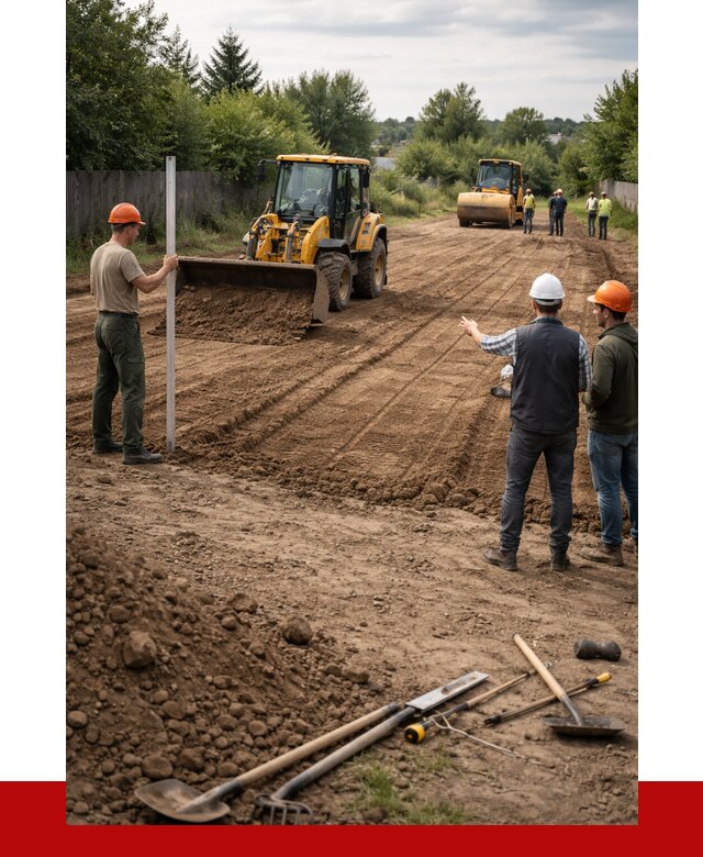 Планировка участка грунтом в Североморске от 4814 р ПРОНЕРУДСвм