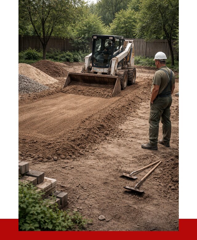 Выравнивание участка под ключ в Североморске от 3744 р. | ПРОНЕРУДСвм