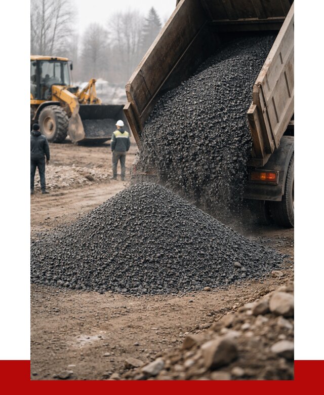 Асфальтовая крошка в Североморске с доставкой от 1925 р. | ПРОНЕРУДСвм